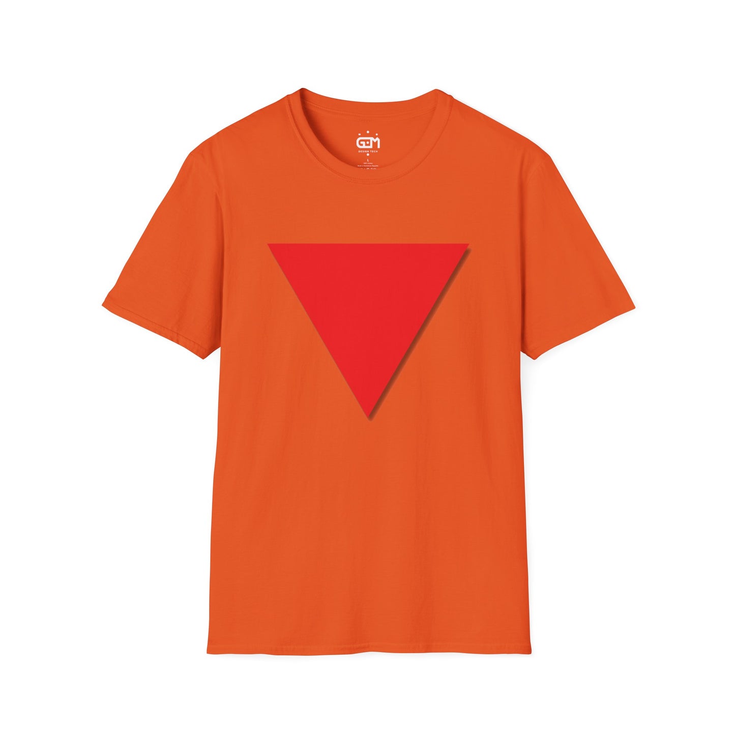 Red Triangle Softstyle Unisex T-Shirt, Various Colours