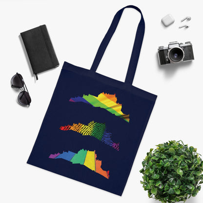 Pride Edinburgh Castles Cotton Tote Bag