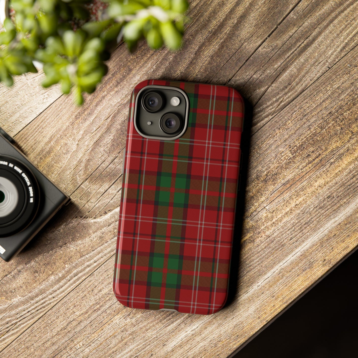 Étui de téléphone à motif tartan écossais - Nisbet, divers