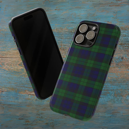 Scottish Tartan Phone Case - Black Watch, Various