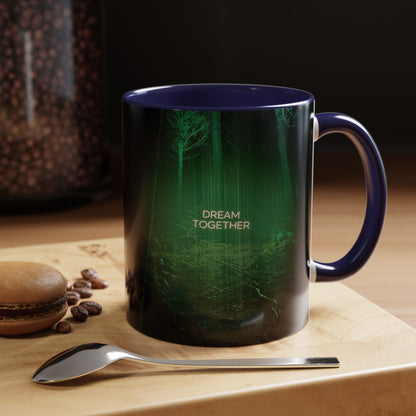 Tasses décoratives Écosse en gros plan - Scènes variées (bleu marine)