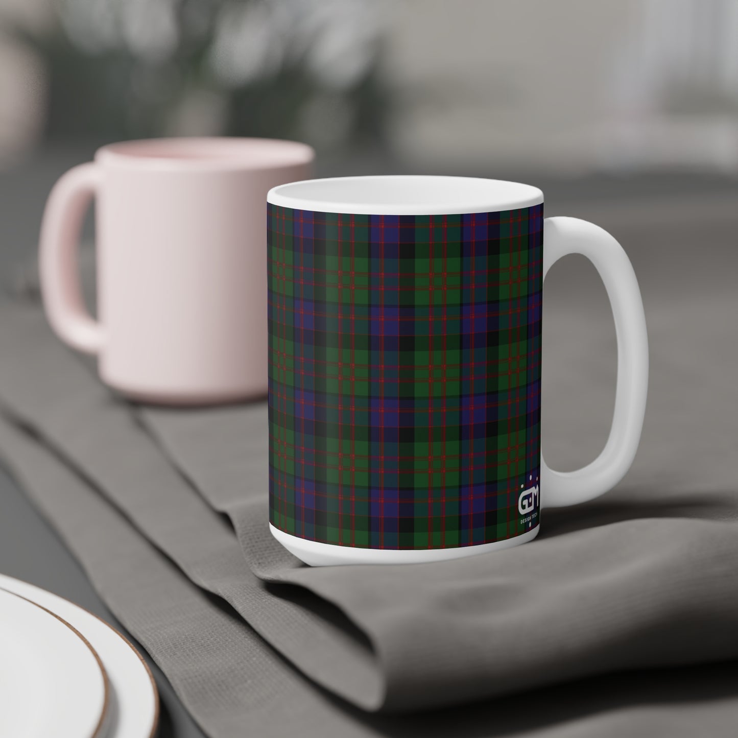 Tartan Mug - MacDonald Tartan, Scottish, Various Sizes