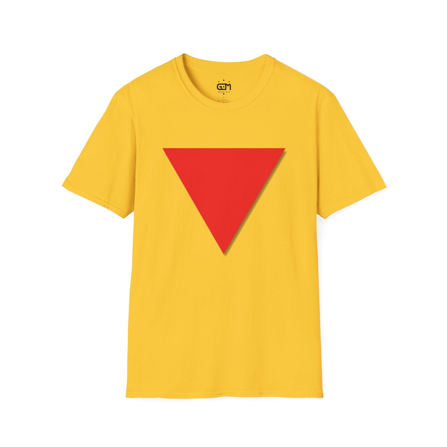 Red Triangle Softstyle Unisex T-Shirt, Various Colours