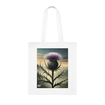 Scottish Nature Coloured Cotton Tote Bag