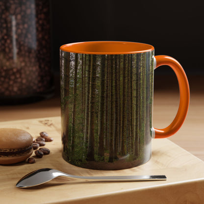Tasses décoratives Écosse en gros plan - Scènes variées (orange)