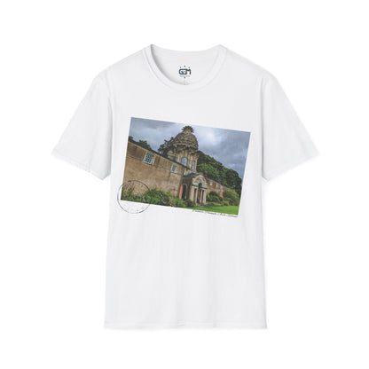 Postcard Dunmore Pineapple Photo Softstyle T-Shirt, Unisex Tee, Scotland Shirt, Various Colours