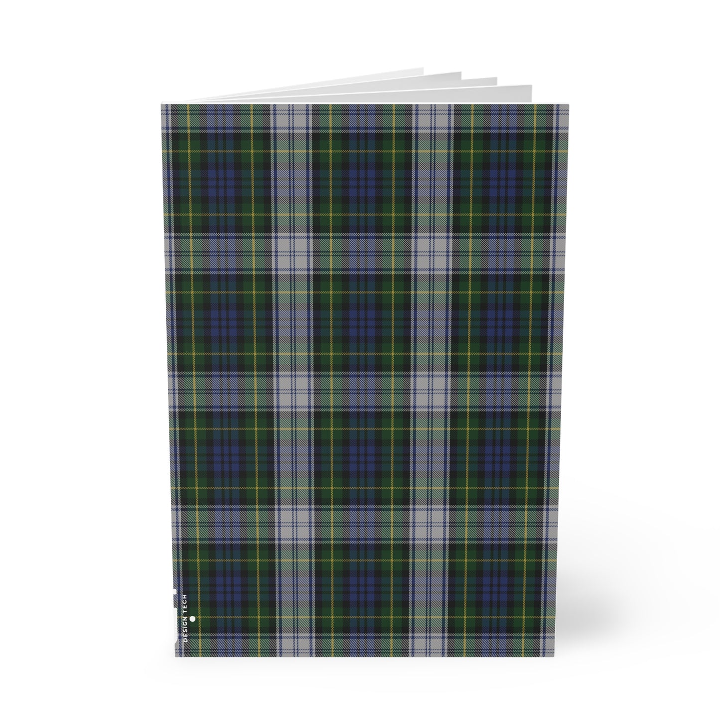 Scottish Tartan Softcover A5 Notebook - Gordon Dress