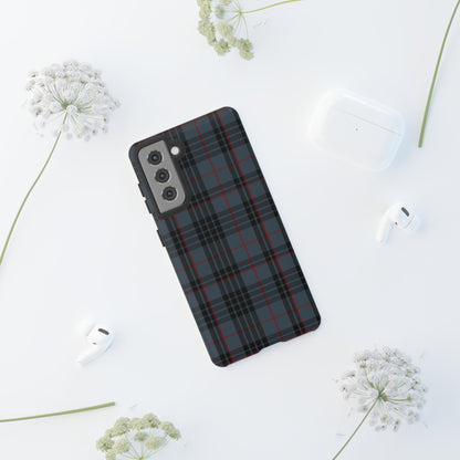 Étui de téléphone à motif tartan écossais - Mackay Blue, divers