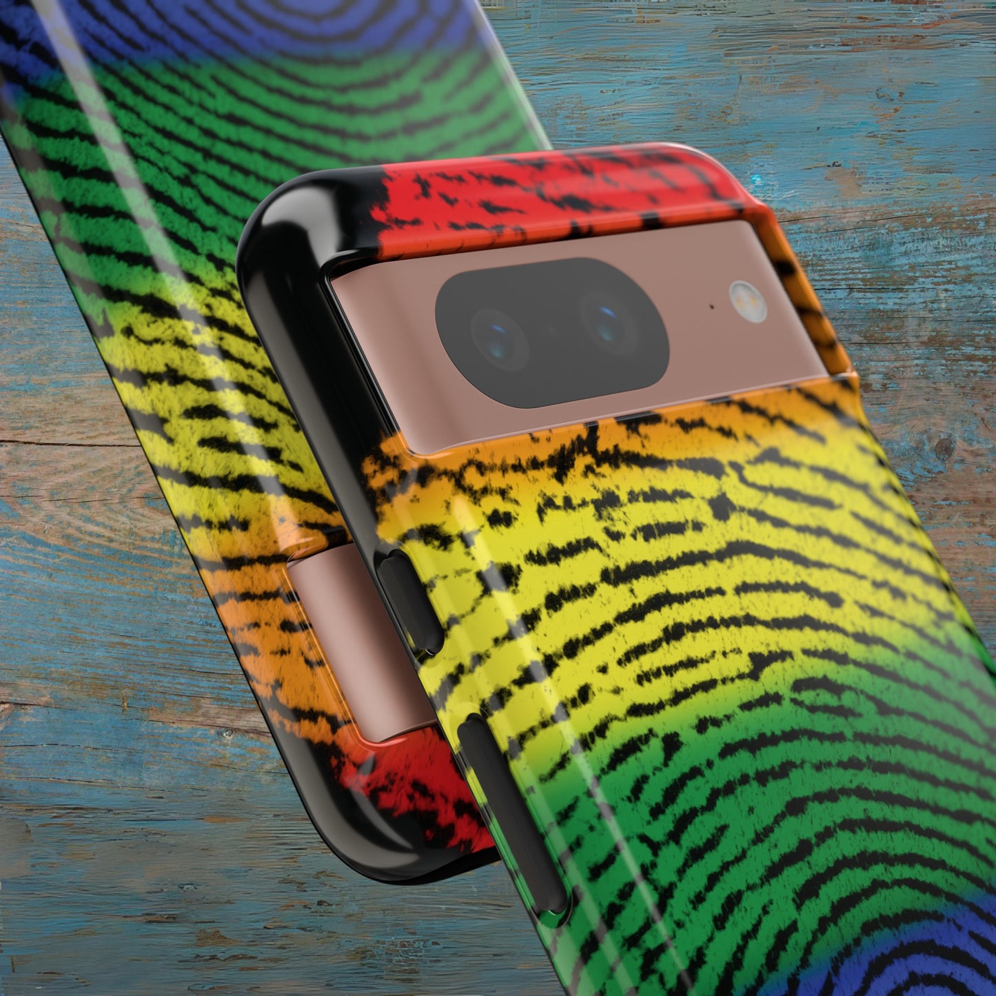 Edinburgh Castle Pride Phone Case - Fingerprint, Various