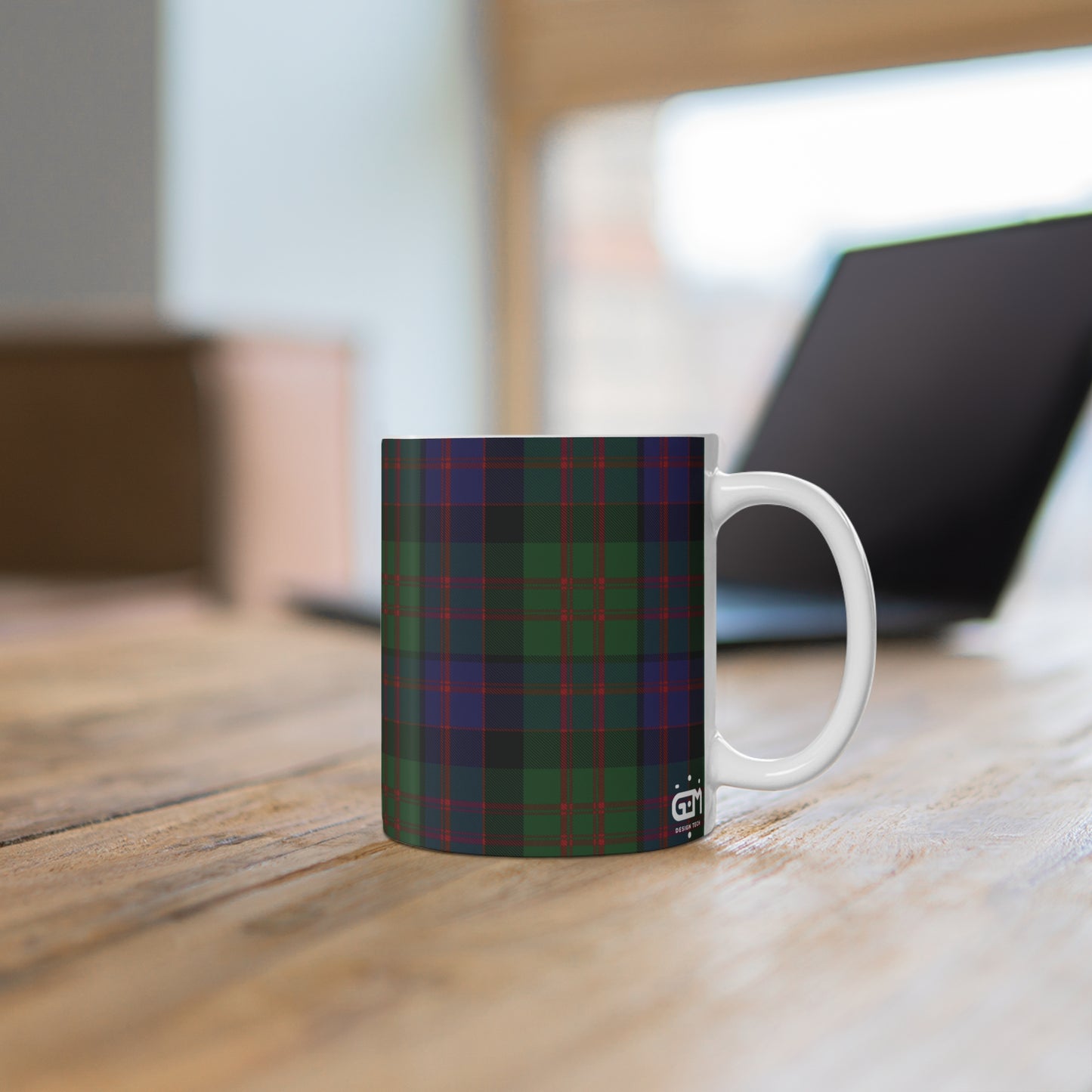 Scottish Tartan Mug 11oz, MacDonald Tartan