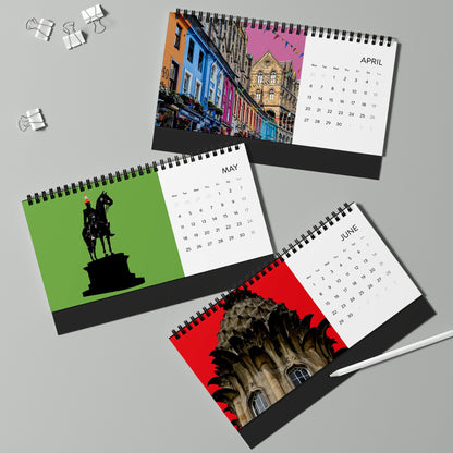 2026 Scotland Artistic Desk Calendar