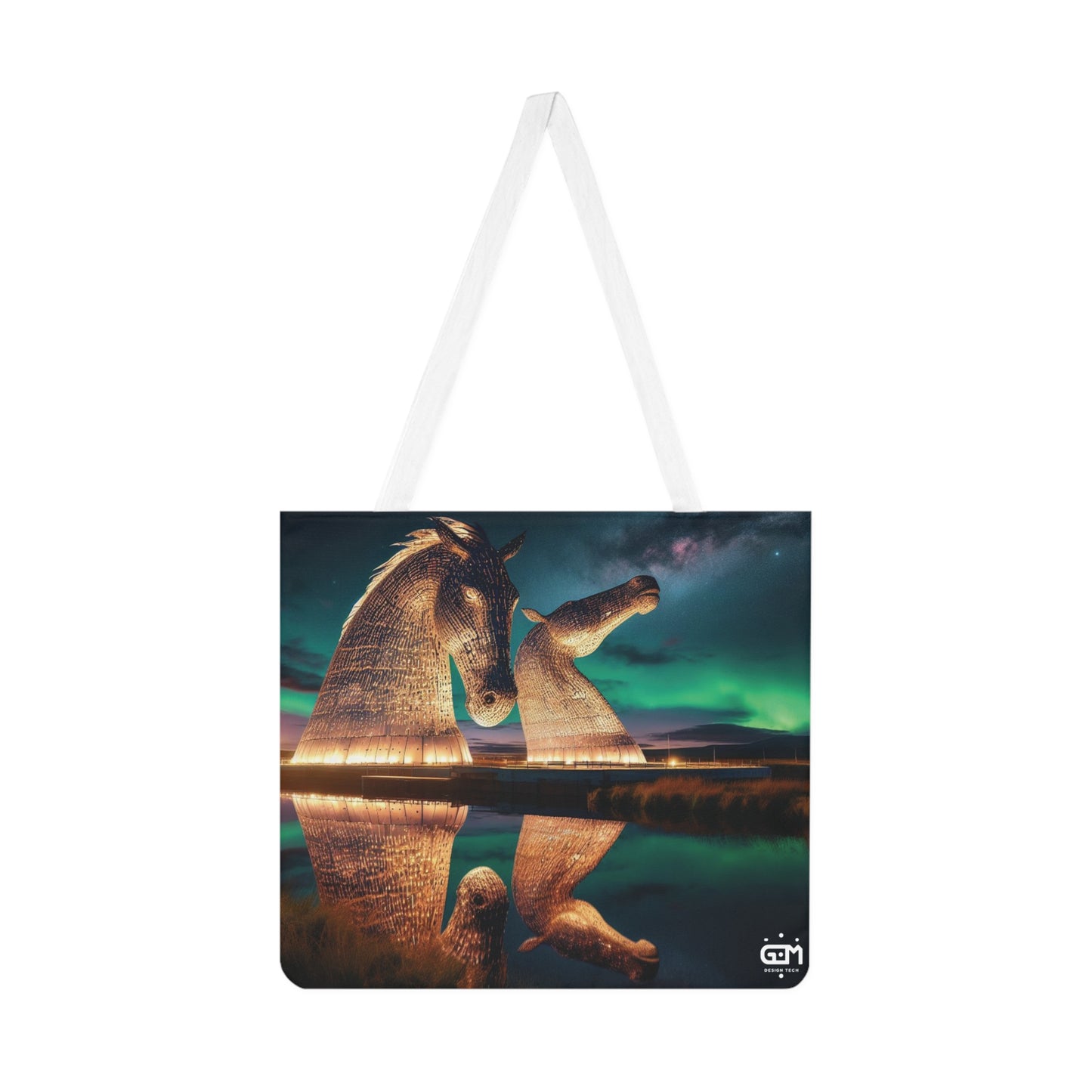 Kelpies Art Shoulder Tote Bag