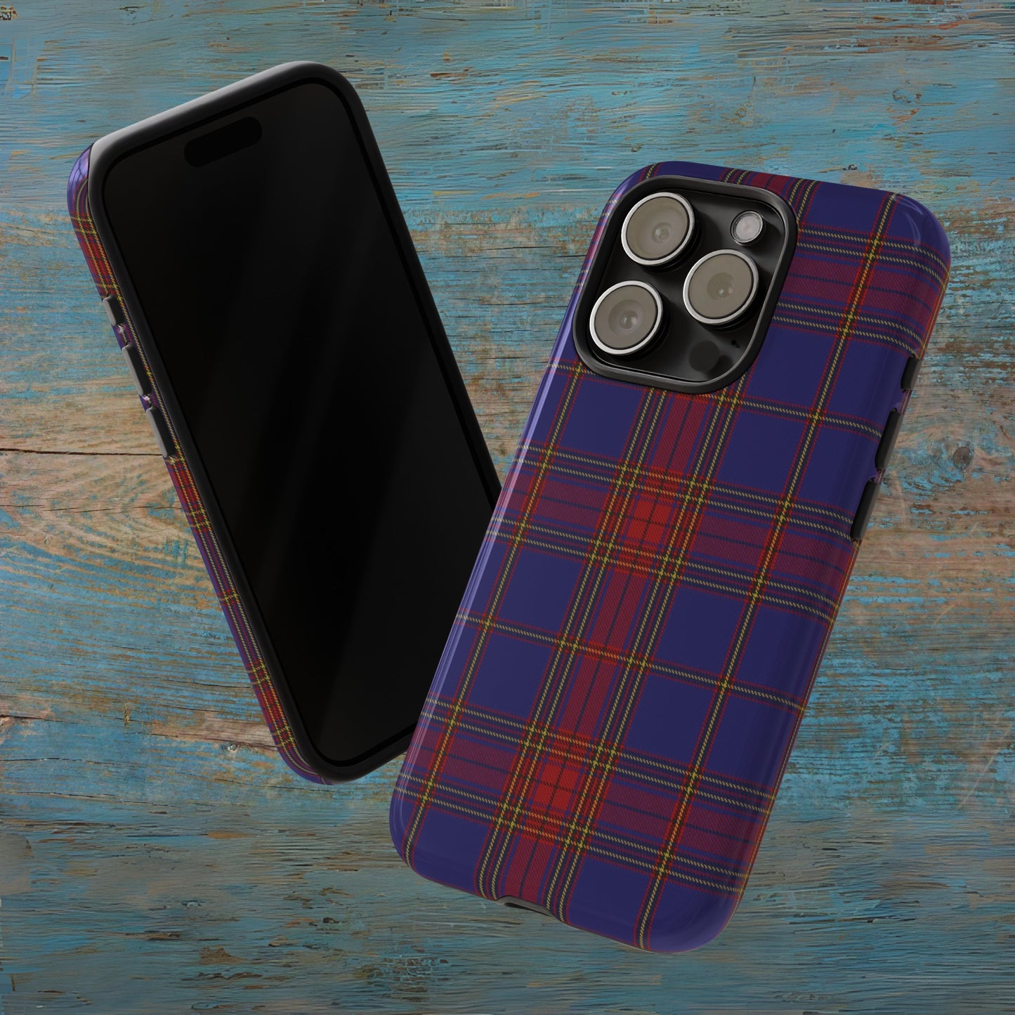 Étui de téléphone à motif tartan écossais - Leslie, Divers