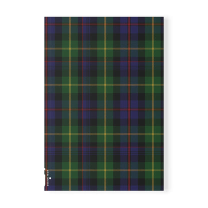 Scottish Tartan Softcover A5 Notebook - Farquharson