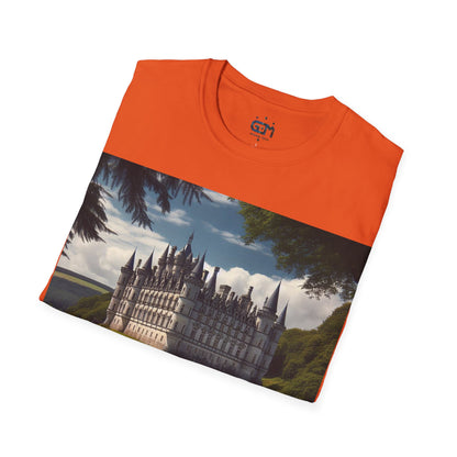 Dunrobin Castle - Sutherland Softstyle T-Shirt, Unisex Tee, Scottish Landmarks, Various Colours