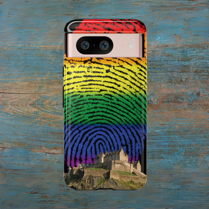 Edinburgh Castle Pride Phone Case - Fingerprint, Various