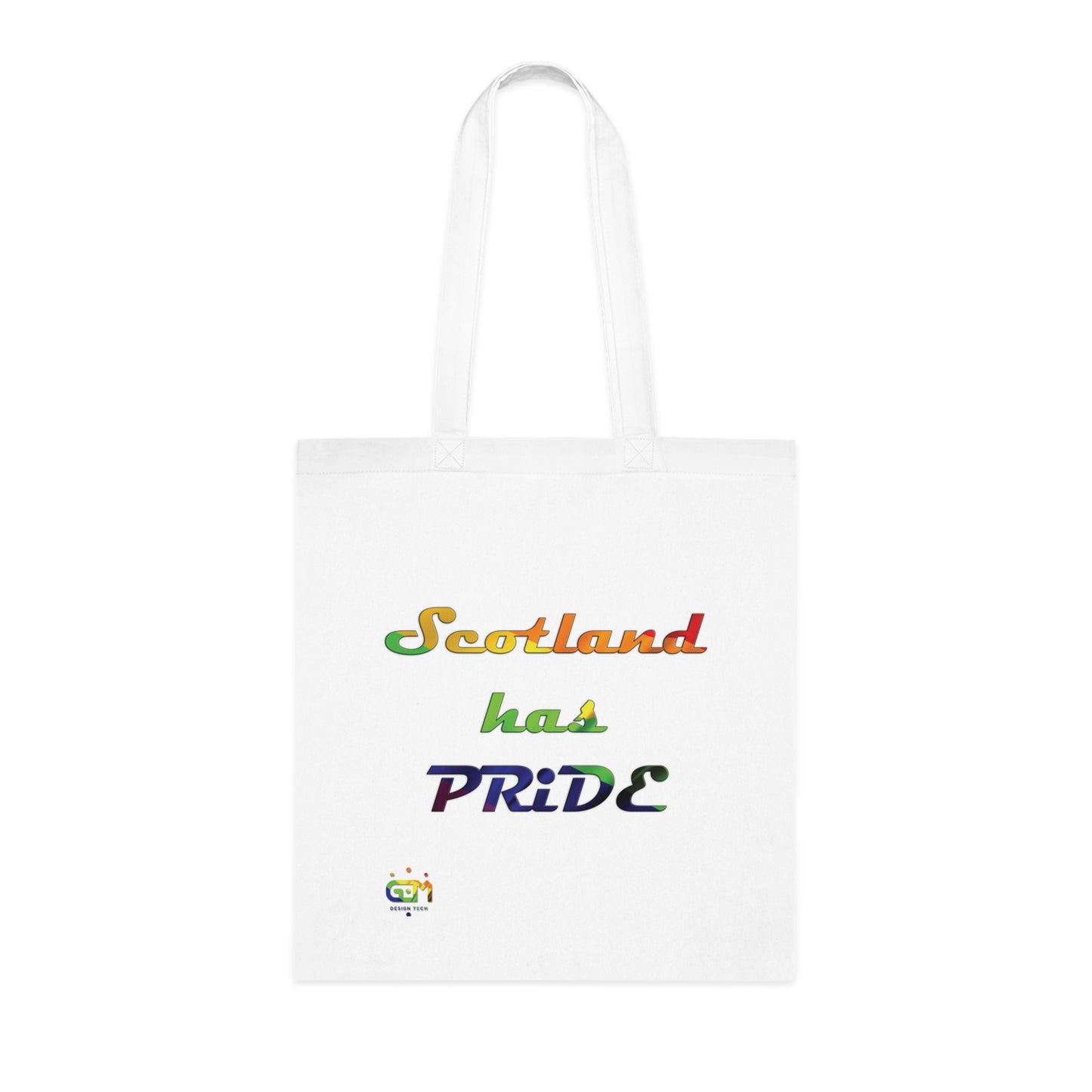 Scotland Pride Flag Clan Map Cotton Tote Bag