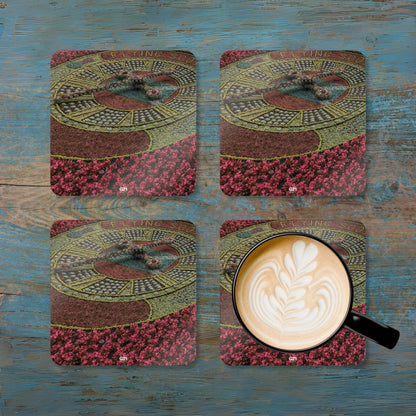 Scotland Up Close Cork Coaster Set - Various Scenes