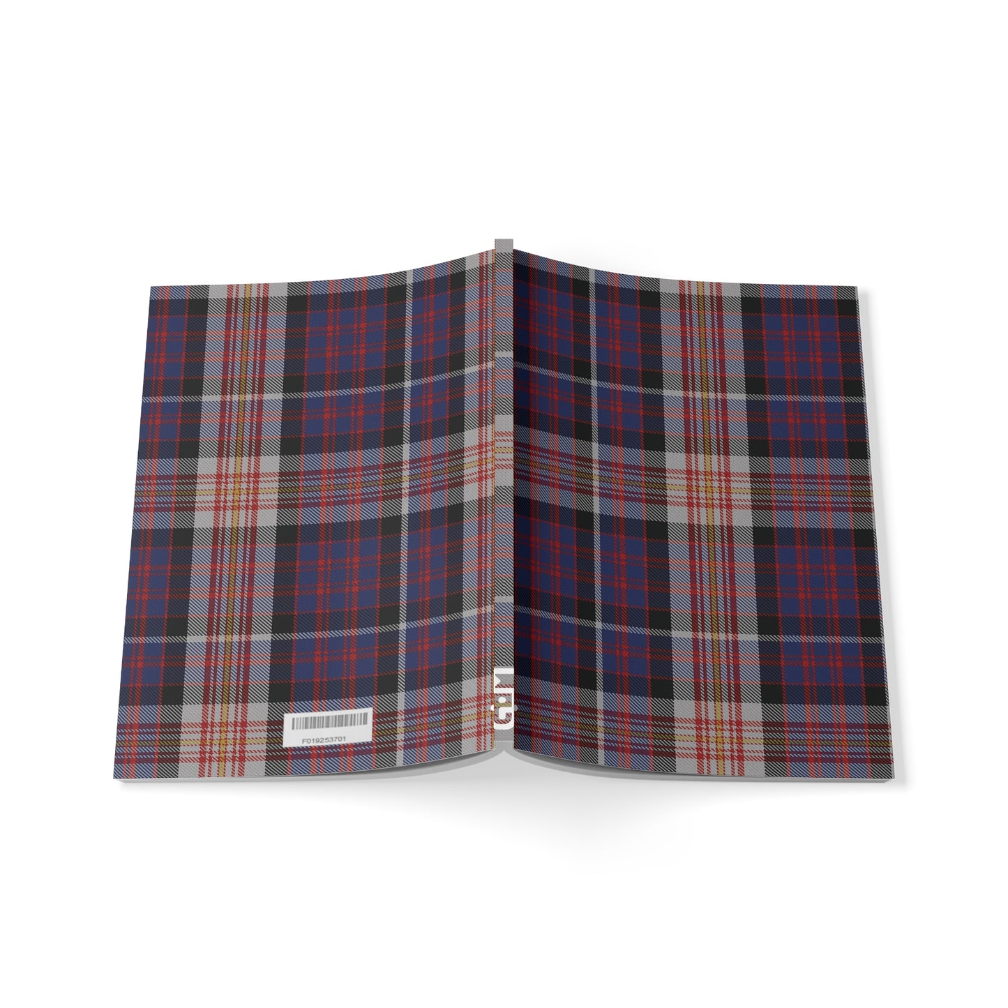 Scottish Tartan Softcover A5 Notebook - Carnegie