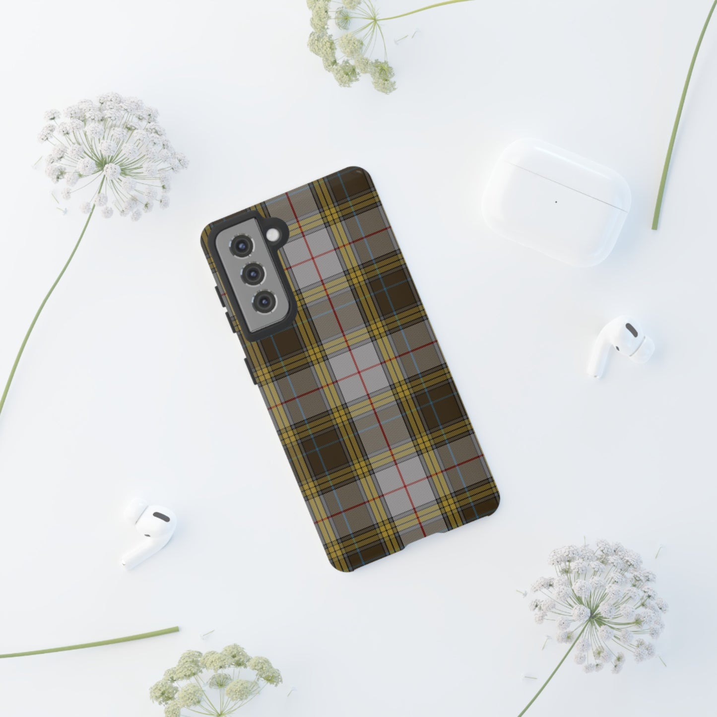 Étui de téléphone à motif tartan écossais - Robe Buchanan, divers