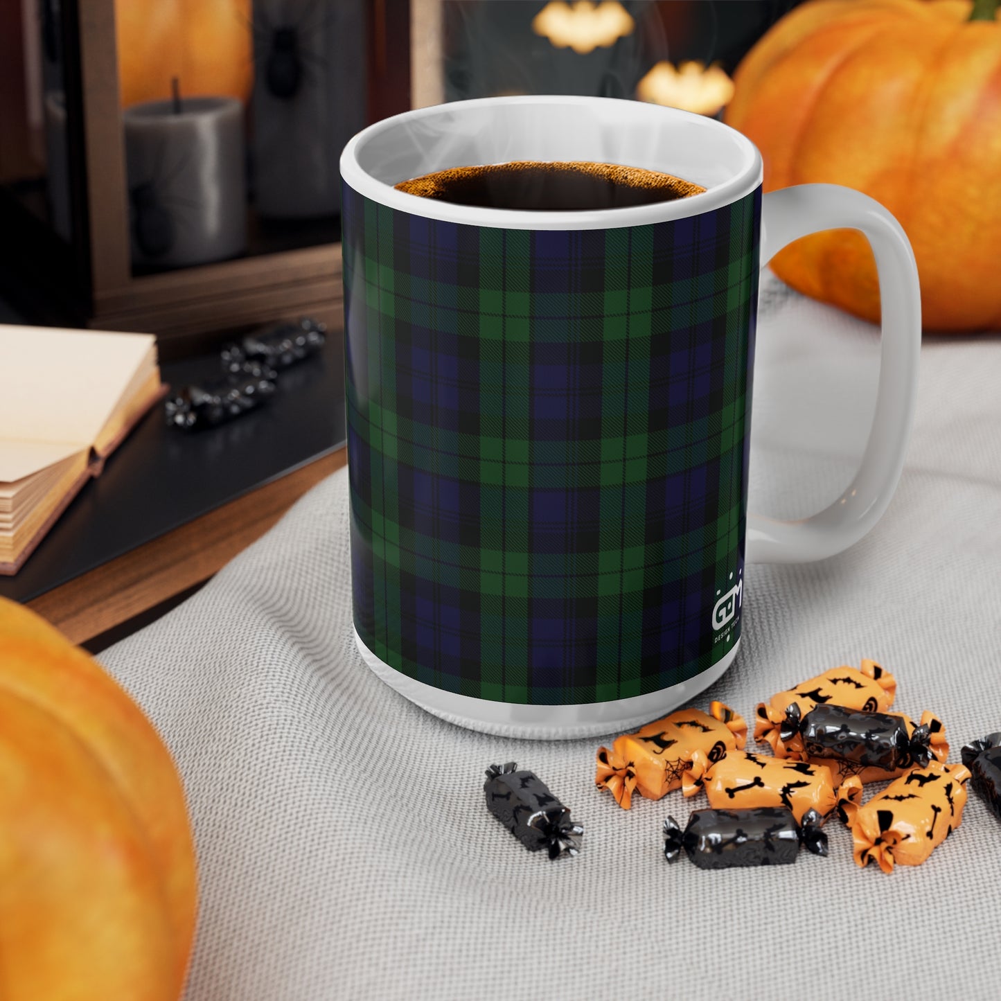 Black Watch Tartan Mug, Scotland