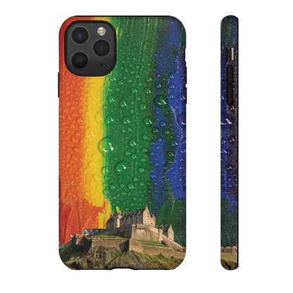 Edinburgh Castle Pride Phone Case - Rain, Various