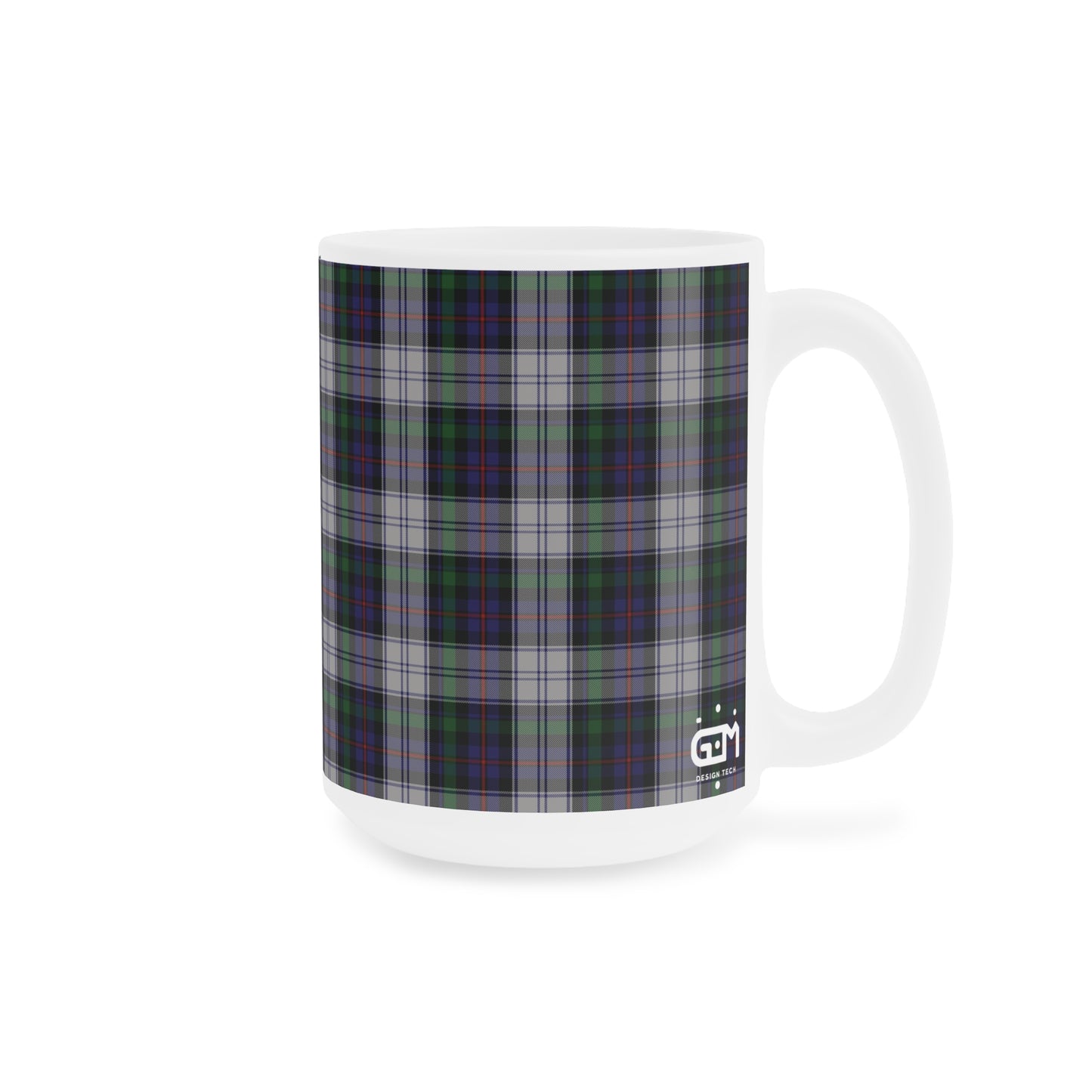 Tartan Mug - Argyle Dress Tartan, Scottish, Various Sizes