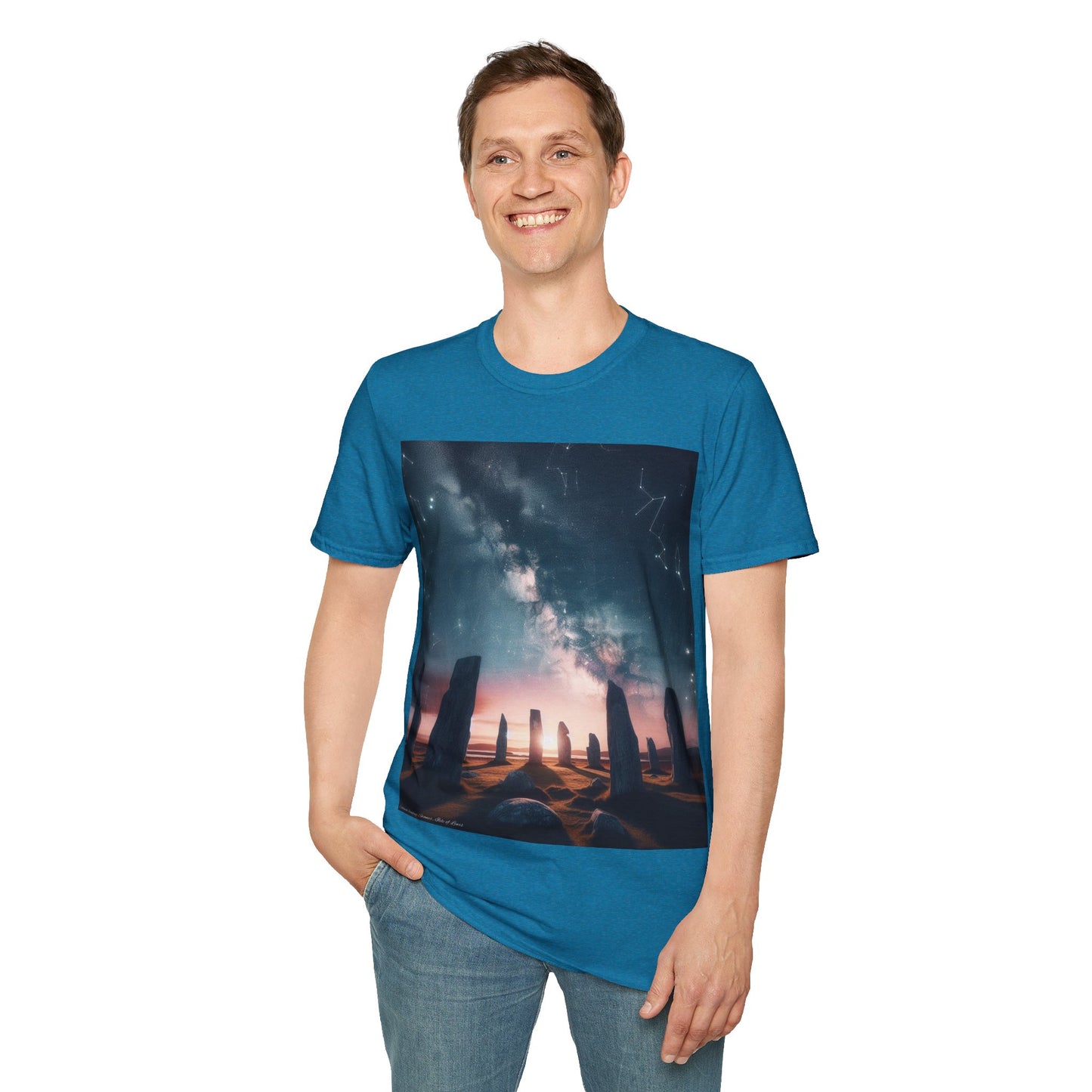 Callanish Standing Stones - Isle of Lewis Softstyle T-Shirt, Unisex Tee, Scottish Landmarks, Various Colours