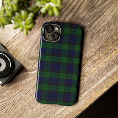 Scottish Tartan Phone Case - Black Watch, Various