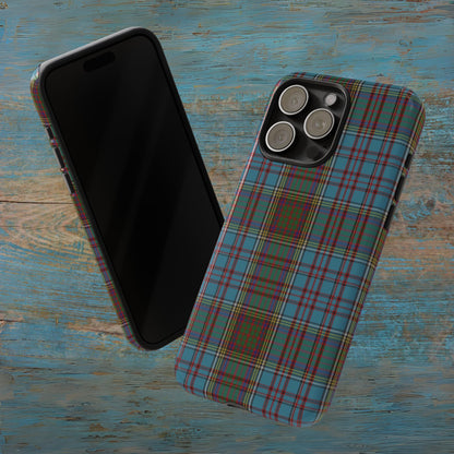 Étui de téléphone à motif tartan écossais - Anderson, Divers