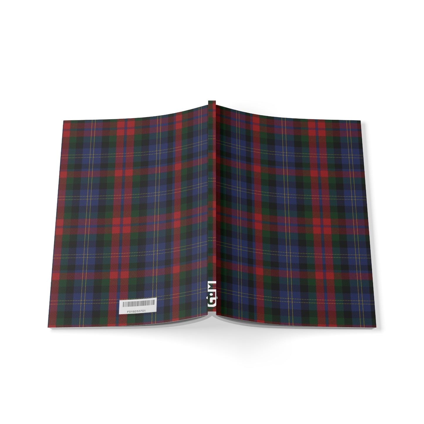 Scottish Tartan Softcover A5 Notebook - Dundas