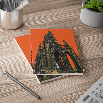Scotland Up Close A5 Softcover Notebook - Photo Silhouettes