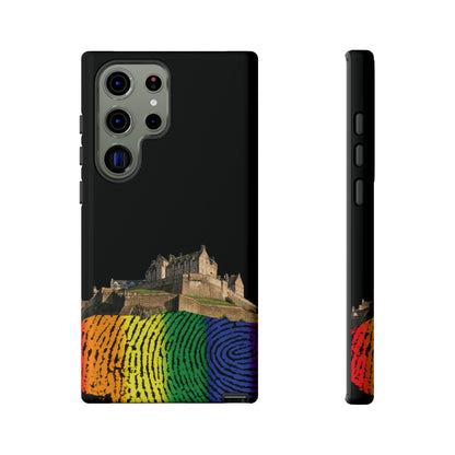 Edinburgh Castle Pride Rockface Phone Case - Fingerprint, Various