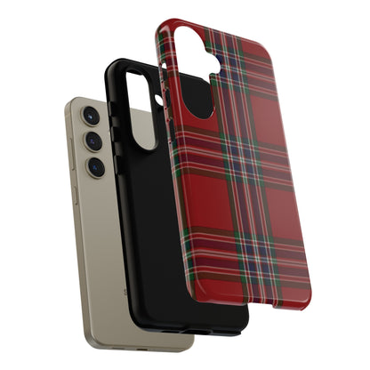 Scottish Tartan Phone Case - MacFarlane Red, Various