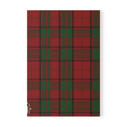 Scottish Tartan Softcover A5 Notebook - Maxwell