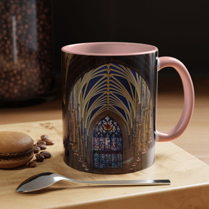 Tasses décoratives Écosse en gros plan - Scènes variées (rose)