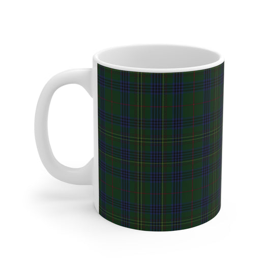 Scottish Tartan Mug 11oz, Kennedy Tartan