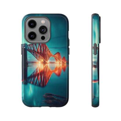 Forth Rail Bridge Art Phone Case, Scotland, Various