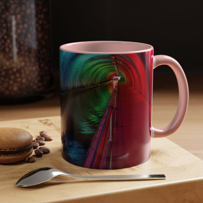 Tasses décoratives Écosse en gros plan - Scènes variées (rose)
