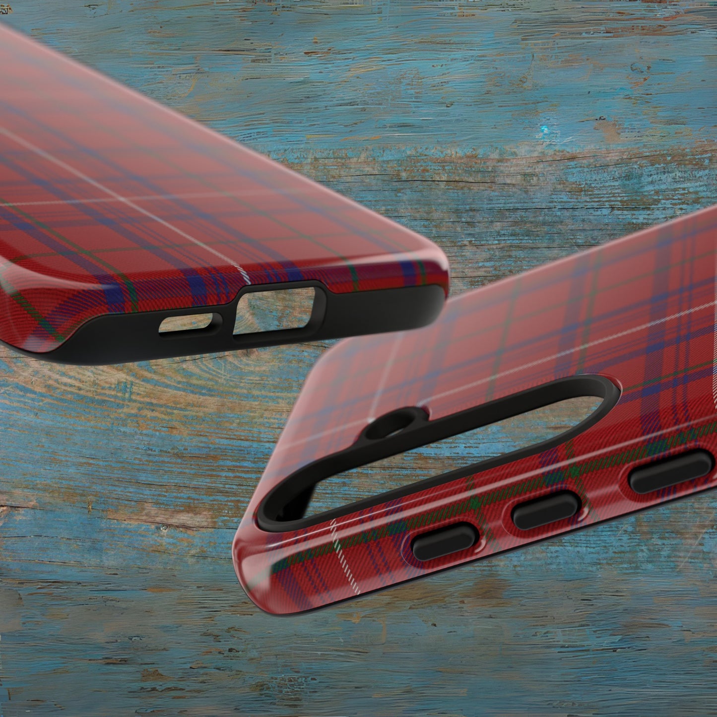 Scottish Tartan Phone Case - Rose, Various