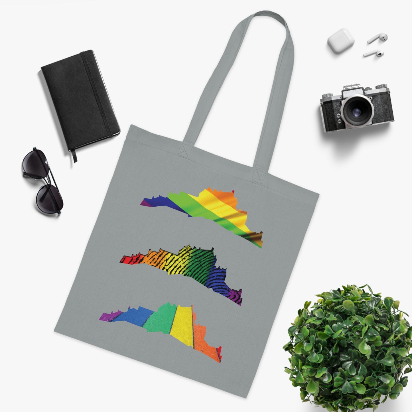 Pride Edinburgh Castles Cotton Tote Bag