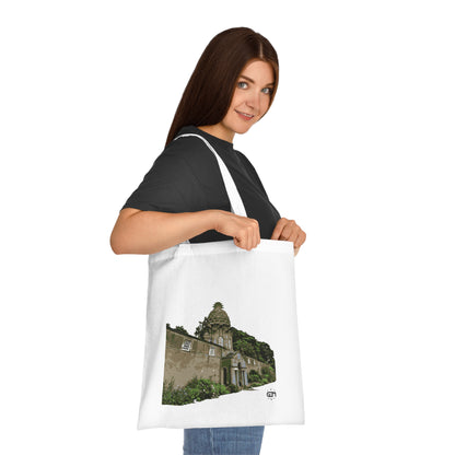 Dunmore Pineapple Art Cotton Tote Bag, Scotland