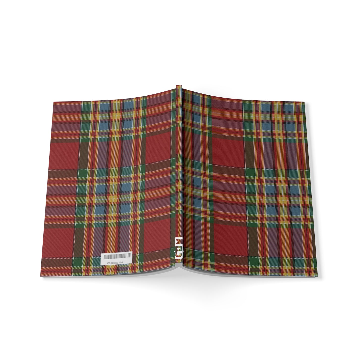 Scottish Tartan Softcover A5 Notebook - Chattan