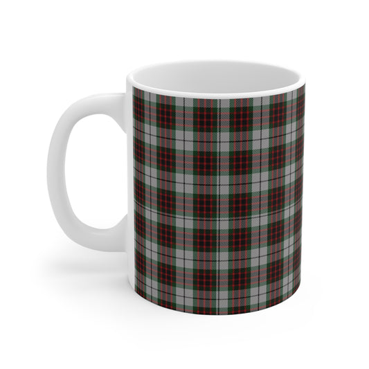 Scottish Tartan Mug 11oz, Fraser Tartan