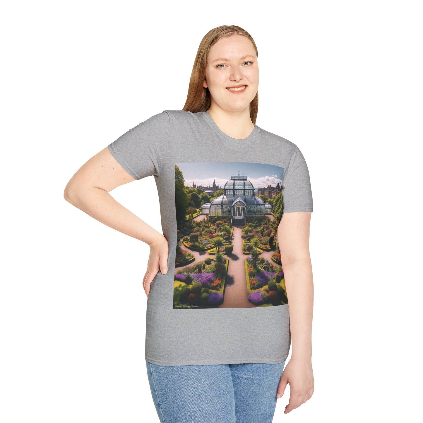 Botanic Gardens Glagsow Softstyle T-Shirt, Unisex Tee, Scottish Landmarks, Various Colours