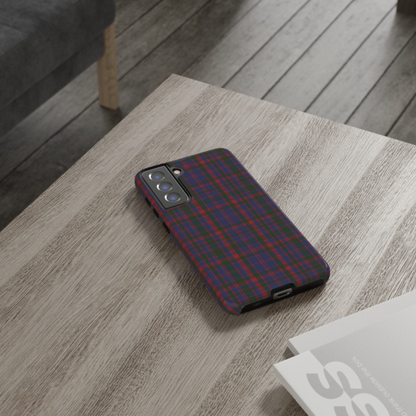 Étui de téléphone à motif tartan écossais - Cumming, Divers