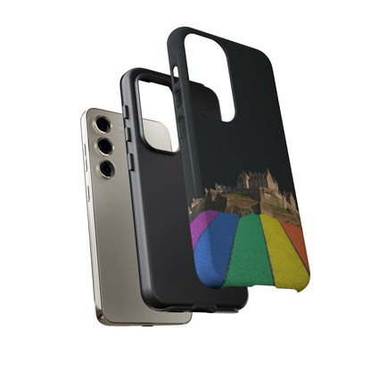 Edinburgh Castle Pride Rockface Phone Case - Road, Various