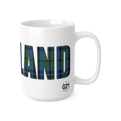 Scotland Tartan Mug - Keith, Coffee Cup, Tea Cup, Scotland, White