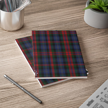 Scottish Tartan Softcover A5 Notebook - Dundas