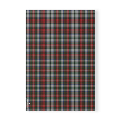 Scottish Tartan Softcover A5 Notebook - Stewart